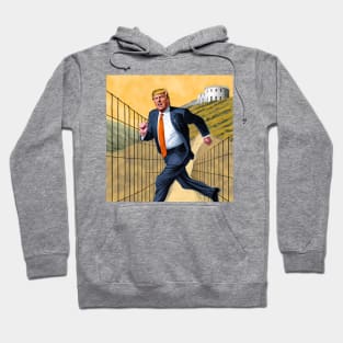 Trump running from Prison T-Shirts Design Hoodie